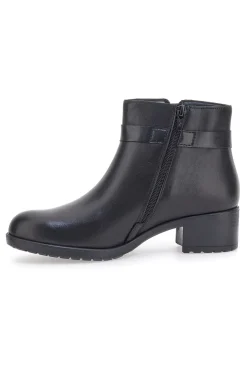 Stivaletti Neri Vera Pelle Prima Riga 854295