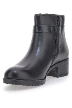 Stivaletti Neri Vera Pelle Prima Riga 854295