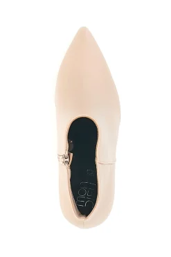Stivaletti nude con tacco Mon dieu B1929Q20