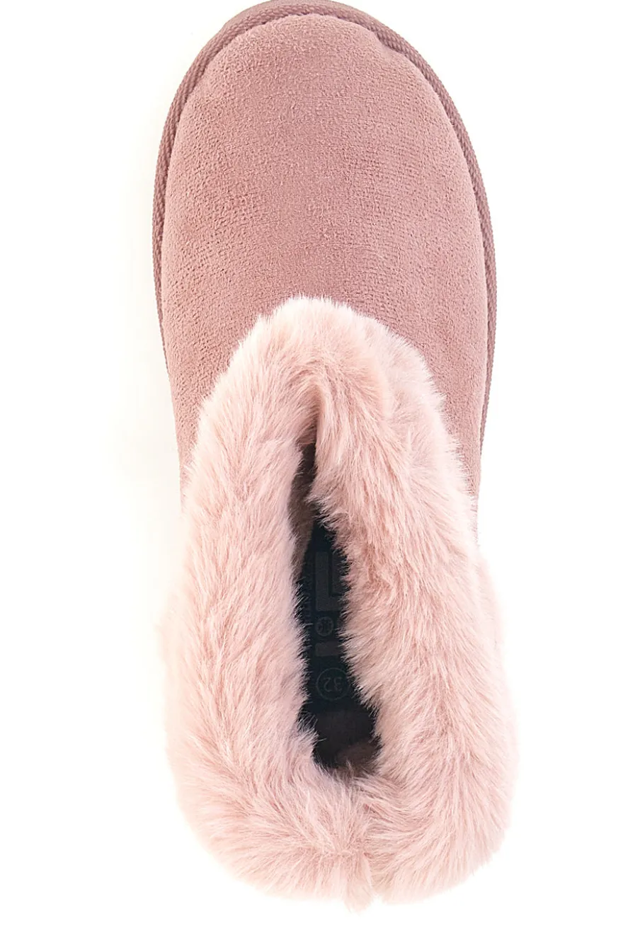 Stivaletti rosa con pelliccia sintetica Pittarello Love PK1643B