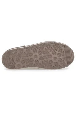 Stivaletti Taupe con Pelo e Tomaia in Pelle MON DIEU WD5002SA