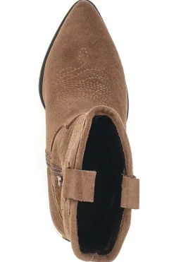Stivaletti Texani Marroni Mon Dieu 23056