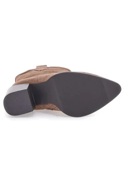Stivaletti Texani Marroni Mon Dieu 23056
