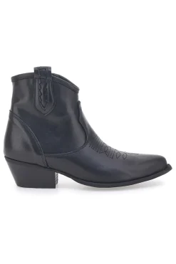 Stivaletti Texani Neri Bassi Made in Italy PITTARELLO LOVE TEX925