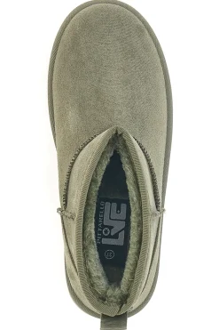 Stivaletti verdi con pelo e interno caldo Pittarello Love PK1497E