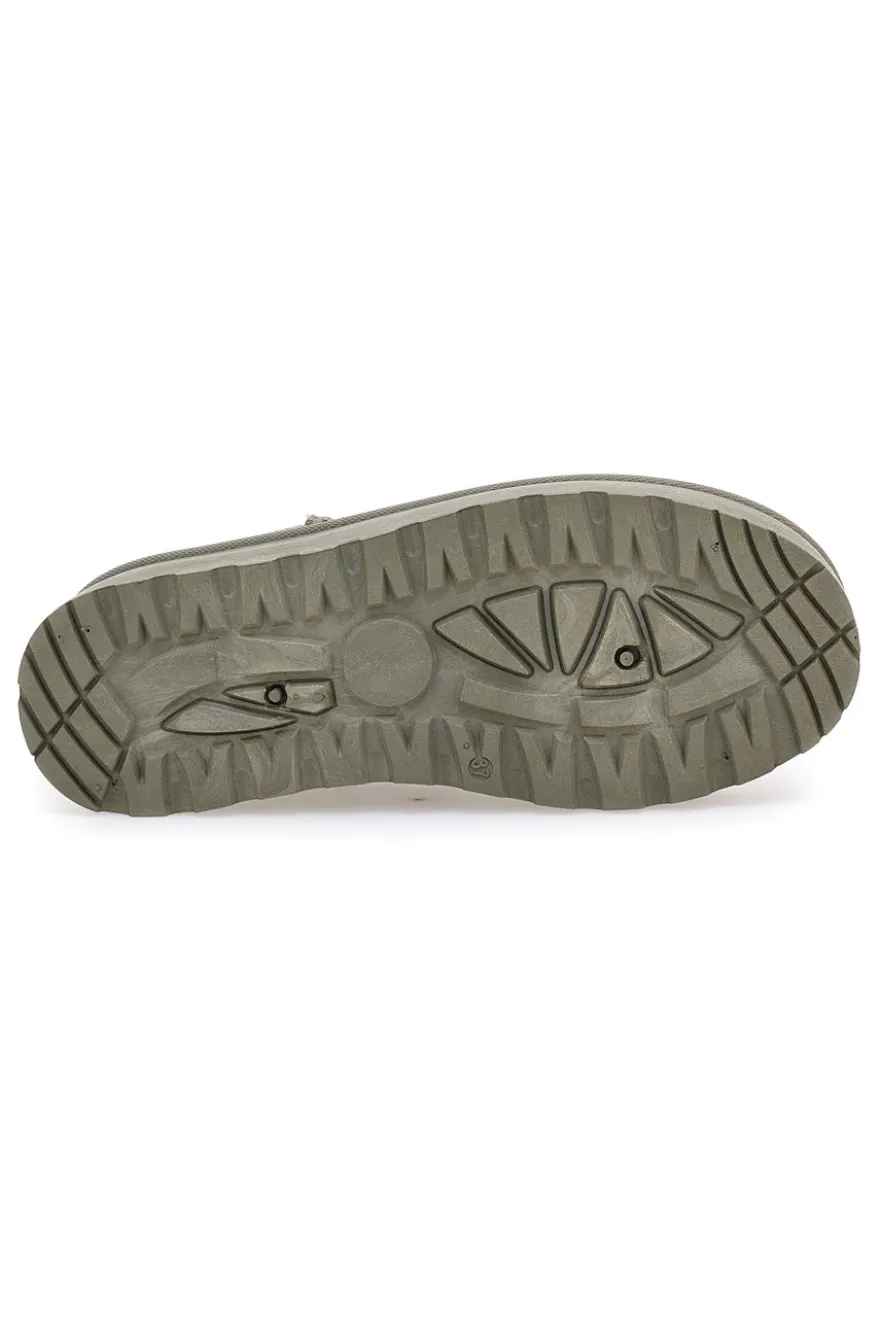 Stivaletti verdi con pelo e interno caldo Pittarello Love PK1497E