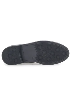 Stivaletto Beatles Vera Pelle Nero Longford 09