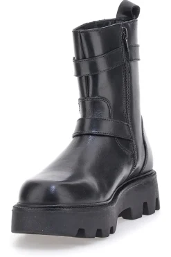 Stivaletto Biker Vera Pelle Pittarello Rock 6654