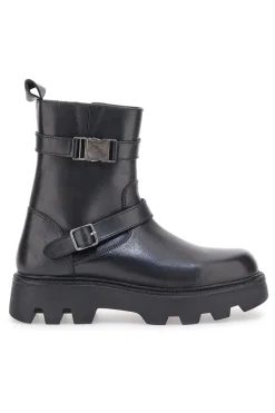Stivaletto Biker Vera Pelle Pittarello Rock 6654