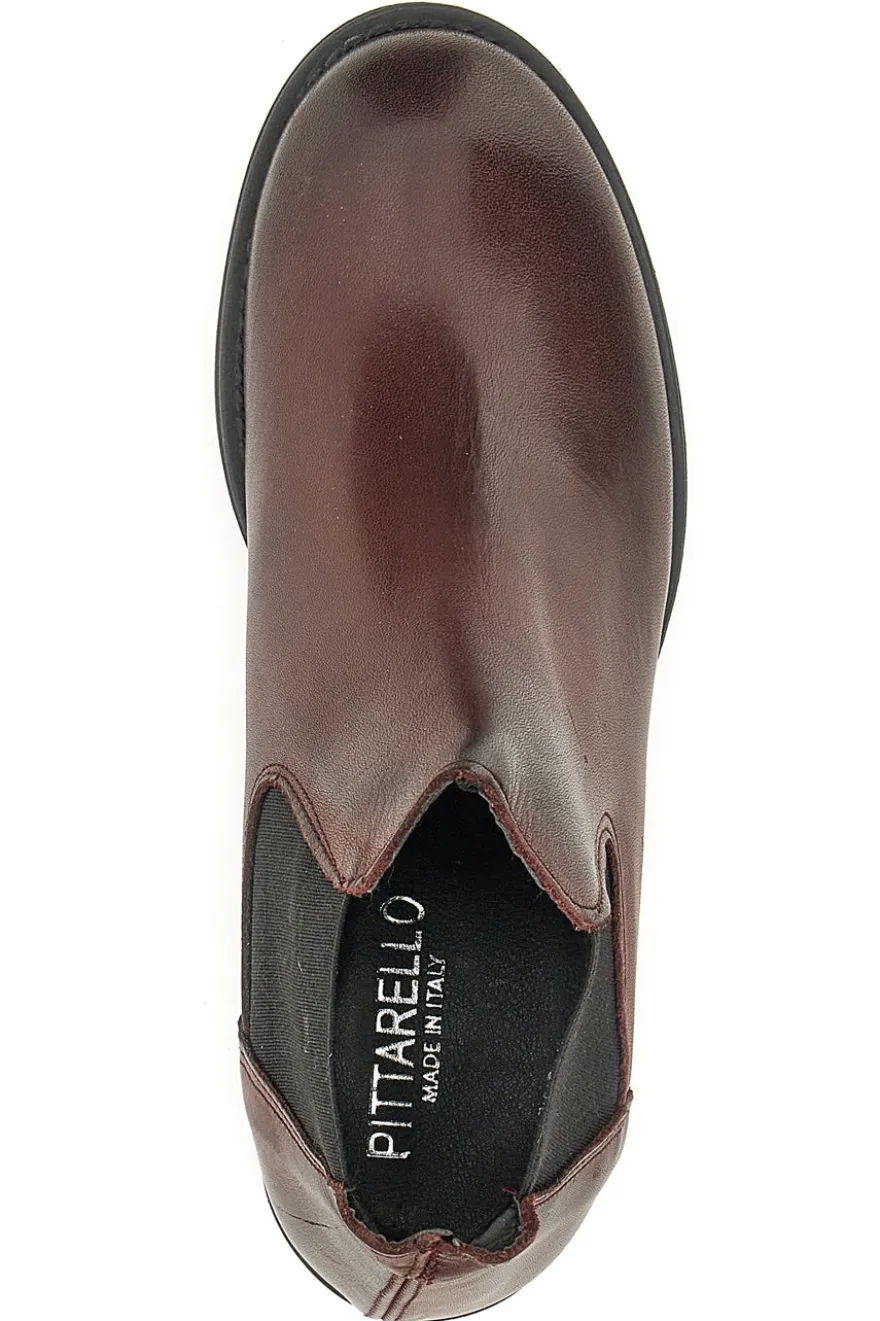 Stivaletto Chelsea Boots Pittarello Glam 10 Bordeaux
