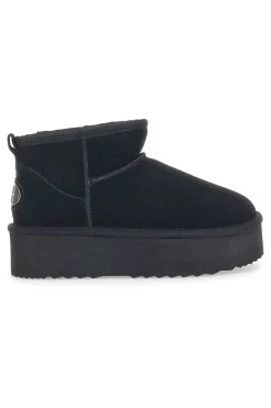 Stivaletto con Flatform Mon Dieu 5002 Nero