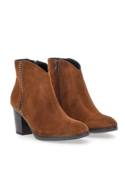 Stivaletto marrone in vera pelle PITTARELLO GLAM 4564012