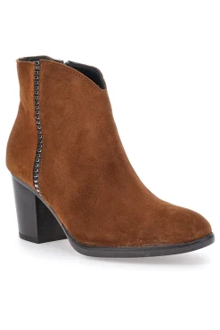 Stivaletto marrone in vera pelle PITTARELLO GLAM 4564012
