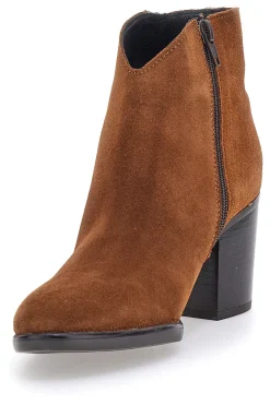 Stivaletto marrone in vera pelle PITTARELLO GLAM 4564012