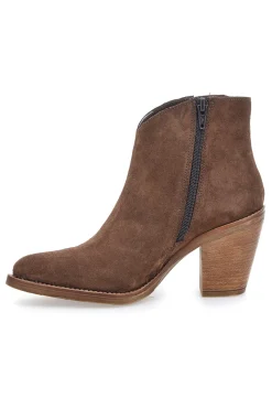 Stivaletto marrone in vera pelle con tacco Pittarello Love 6326400