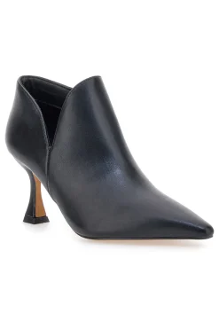 Stivaletto nero a punta con tacco a rocchetto Mon Dieu B8830Q8820Q11