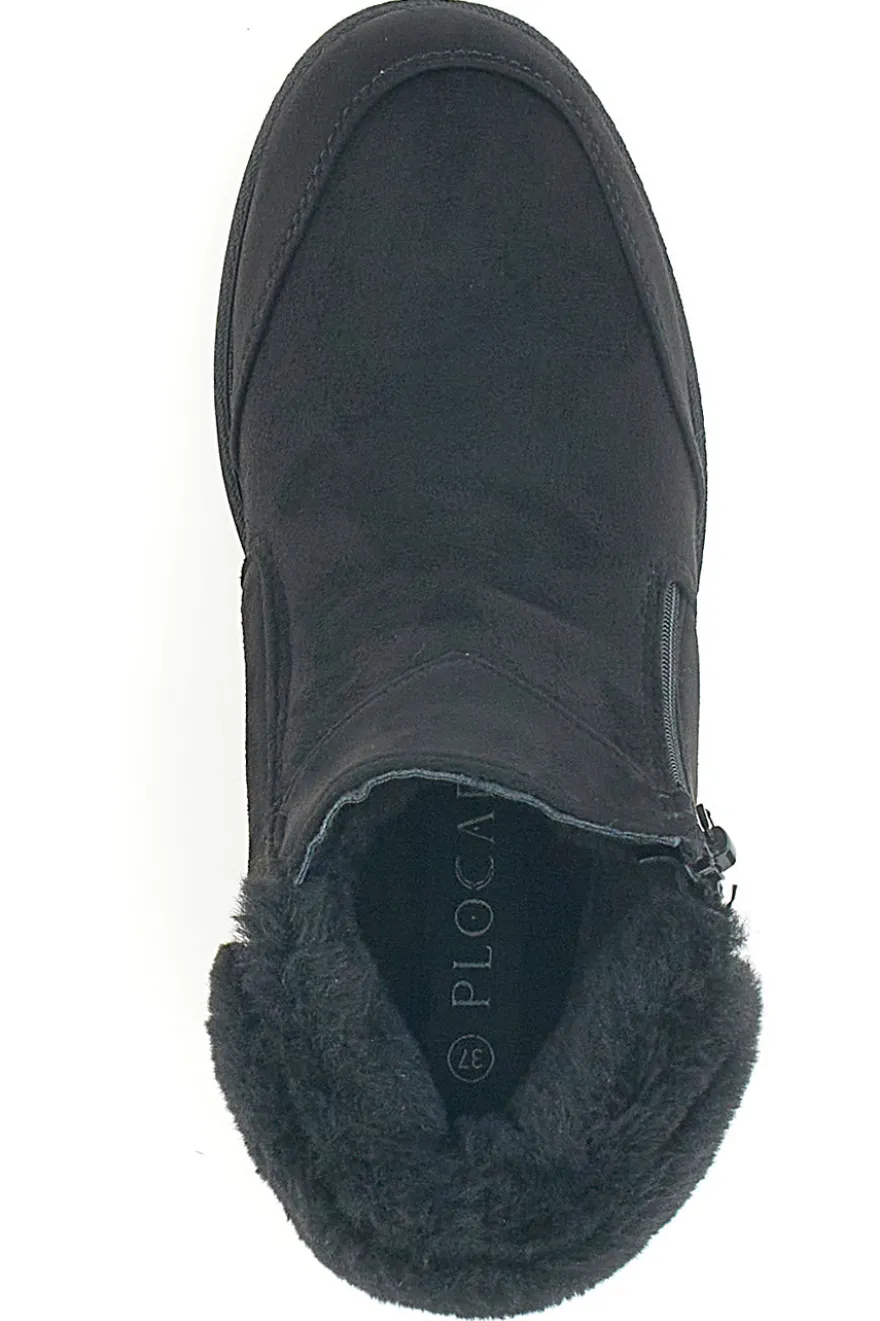 Stivaletto nero con cerniera laterale PLOCADI 1943