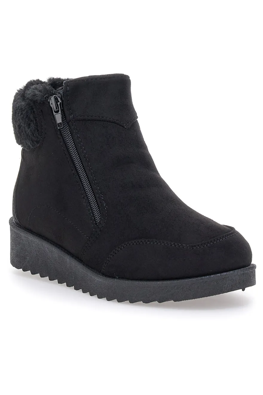Stivaletto nero con cerniera laterale PLOCADI 1943