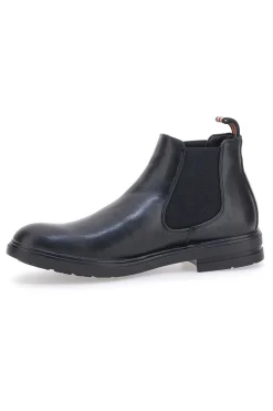 Stivaletto nero con elastici laterali JOHES LAND 180141