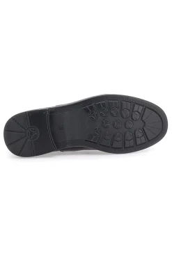 Stivaletto nero con elastici laterali JOHES LAND 180141