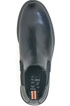 Stivaletto nero con elastici laterali JOHES LAND 180141