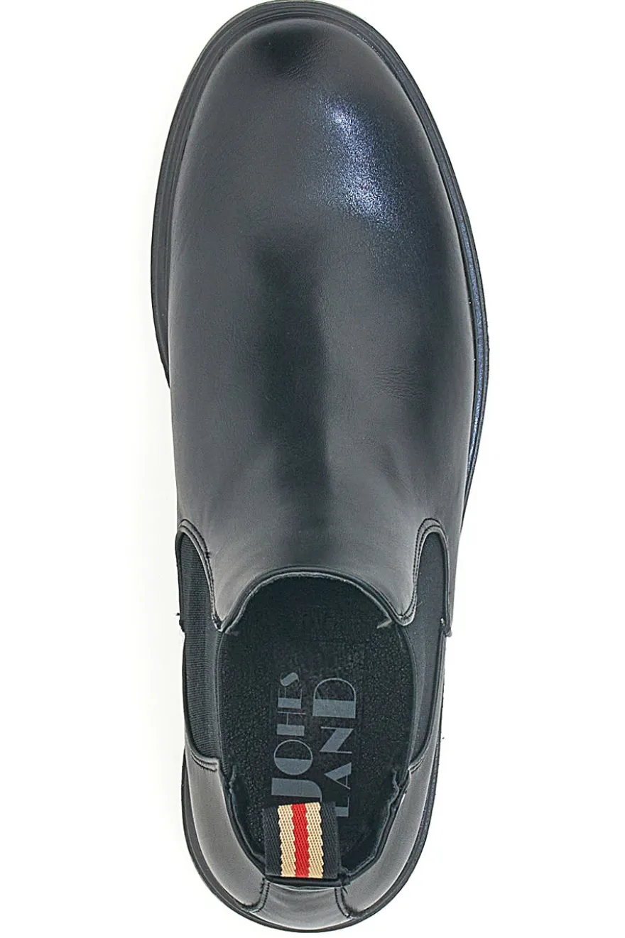 Stivaletto nero con elastici laterali JOHES LAND 180141