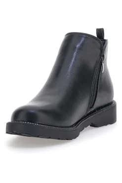 Stivaletto nero con inserti metallici ME & ME 1214