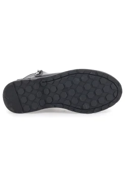 Stivaletto nero con inserti metallici ME & ME 1214