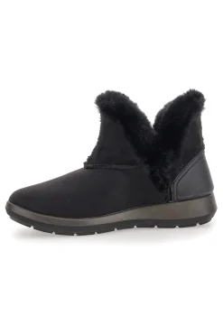 Stivaletto Nero Con Pelo Inblu WG022214