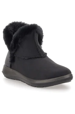 Stivaletto Nero Con Pelo Inblu WG022214