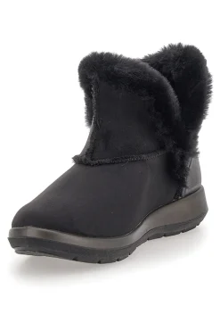Stivaletto Nero Con Pelo Inblu WG022214