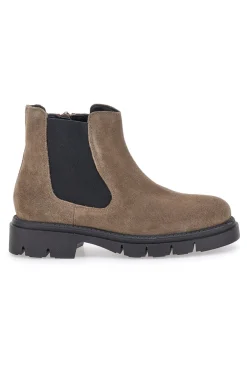 Stivaletto nero in vera pelle con elastico laterale PITTARELLO GLAM 2546019
