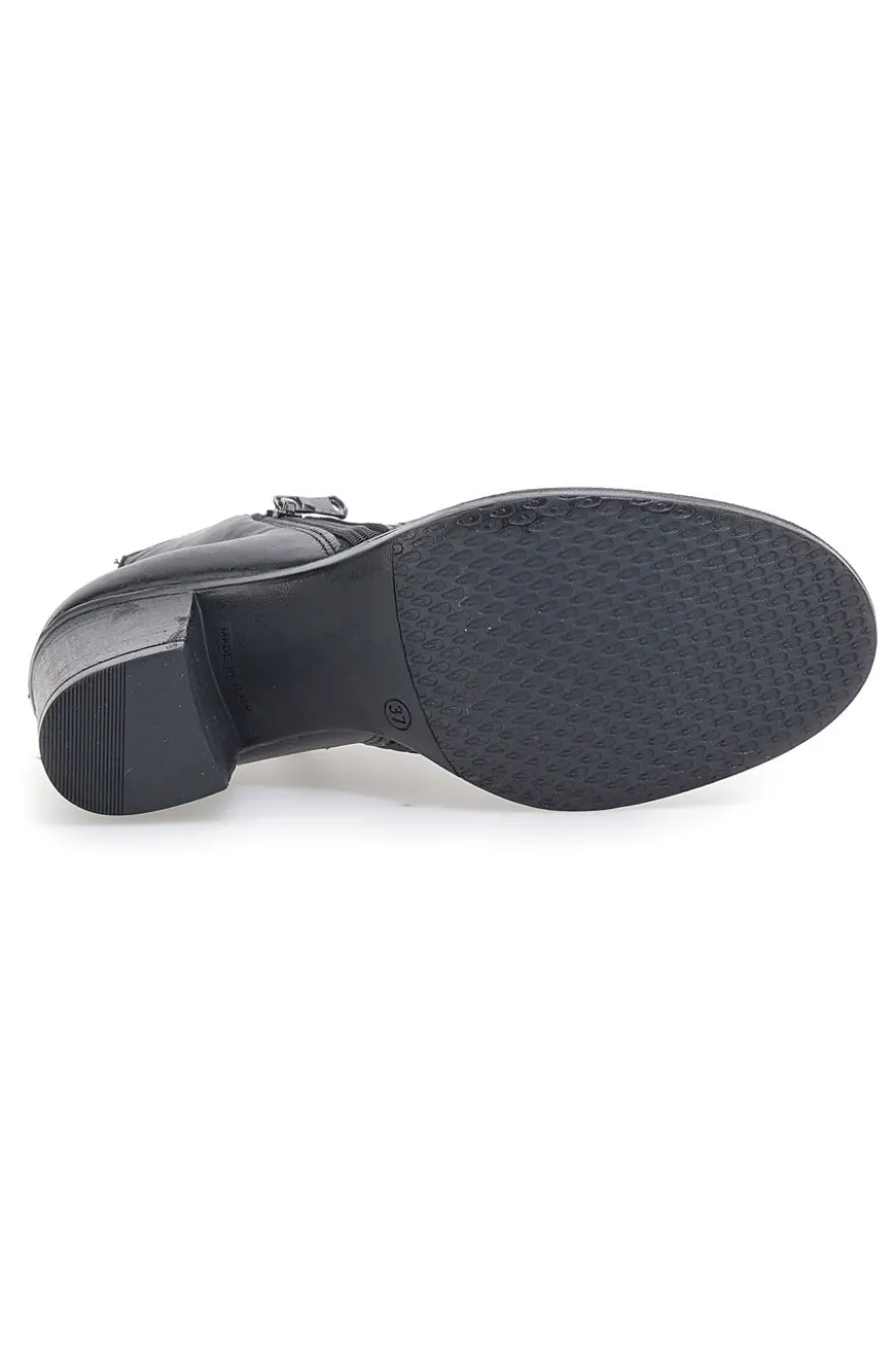Stivaletto Pittarello Class 10 Nero Vera Pelle