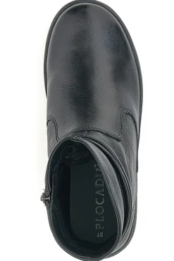 Stivaletto Plocadi 17801 Nero Vera Pelle