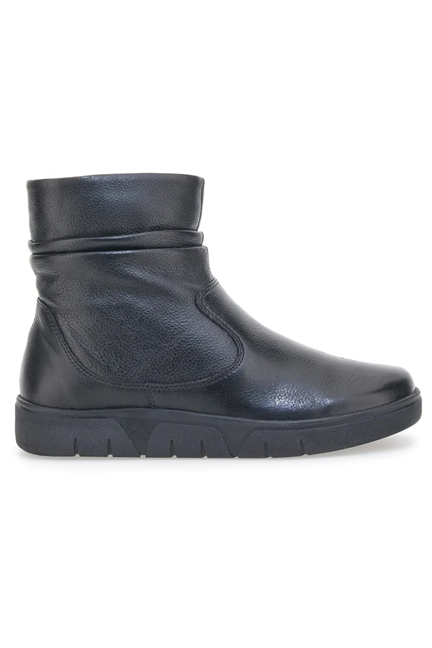 Stivaletto Plocadi 17801 Nero Vera Pelle