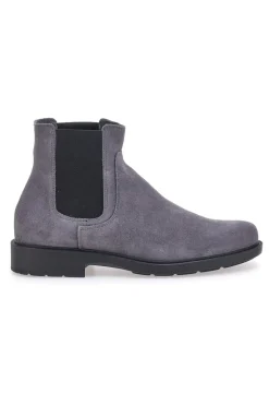 Stivaletto uomo camoscio grigio chiaro Arizona 90297