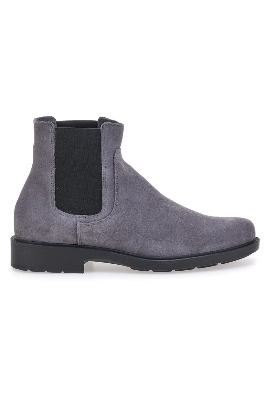 Stivaletto uomo camoscio grigio chiaro Arizona 90297