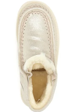 Stivaletto Vera Pelle 3178 Platino