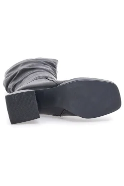 Stivali Alti con Tacco Neri Pushy Wamp 27274