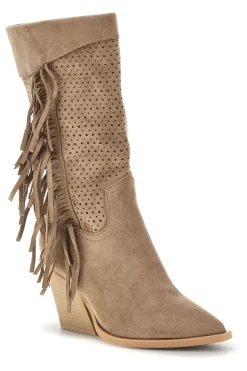 Stivali beige con frange Cafè cost P722
