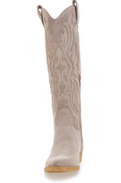 STIVALI CAMPEROS A PUNTA BEIGE CAFE' COST H52805