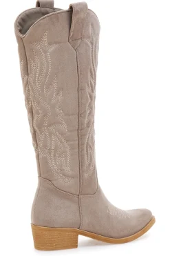 STIVALI CAMPEROS A PUNTA BEIGE CAFE' COST H52805