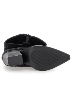 Stivali Camperos Neri con brillanti THE FIRST 505