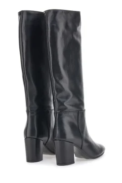 Stivali con tacco Pittarello Look 701 Neri Vera Pelle