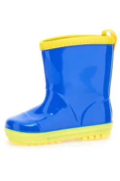 Stivali da Pioggia 2T2L 06 Blu e Gialli