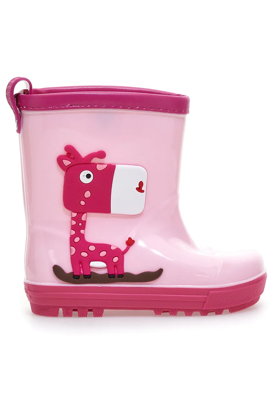 Stivali da Pioggia 2T2L 06 Rosa