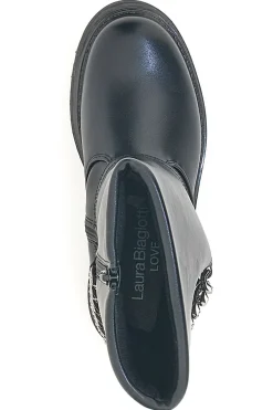 Stivali neri con catena decorativa Laura Biagiotti AG1763116712