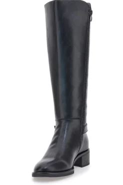 Stivali neri con fibbia laterale e tacco basso Pittarello Capsule BT24260005