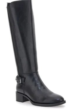 Stivali neri con fibbia laterale e tacco basso Pittarello Capsule BT24260005