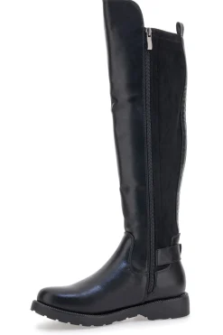 Stivali neri con fibbia laterale e fascia elastica ME & ME 3003